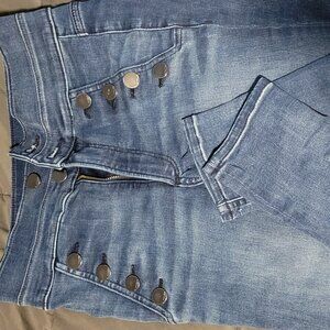 Express jeans - stretch plus - ankle legging - super high rise - 4R